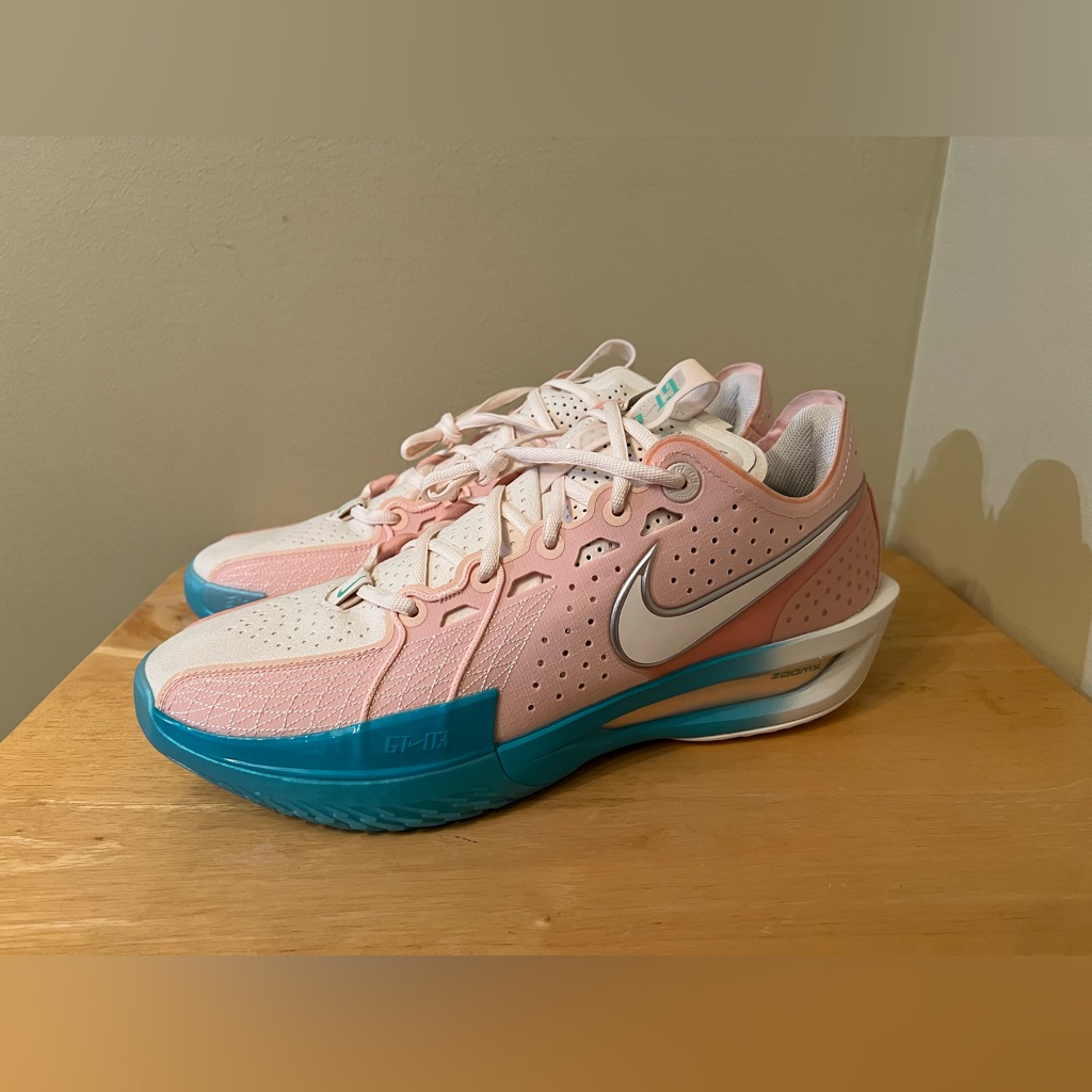 Nike Air Zoom Gt Cut 3 Ep Basketball Shoes Us 12.5 Washed Coral Dv2918-601